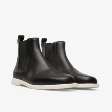 Camper Black Ankle Boots Womens - Juddie Online Ireland | ZMOQS7148